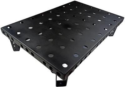 EMPULA 4 mm dicke 890x575x200 mm Schweißtisch Lochtisch brüniert 500 kg belastbar