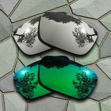 US Silver Jade Green Polarized Lenses Replacement For-Spy Optic Dirk