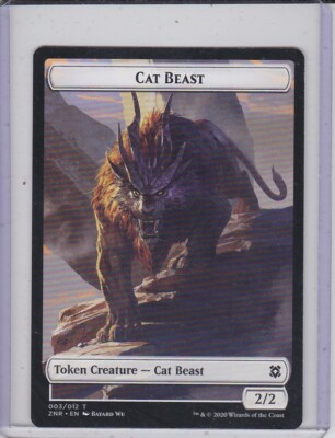 MtG Magic The Gathering Zendikar steigende Tokenkarten x1