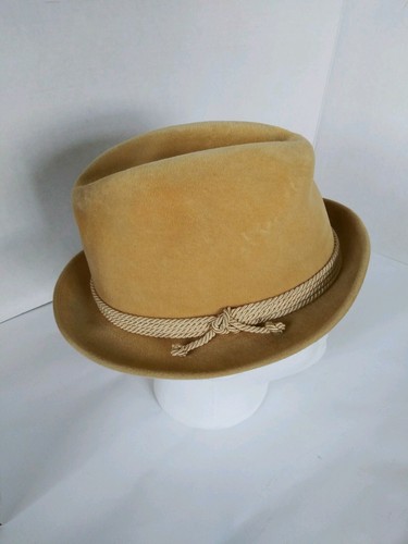 Vintage Vanzina Pavia Mens Velour 