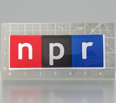 NPR Stickers National Public Radio News Radio Nerds Radio