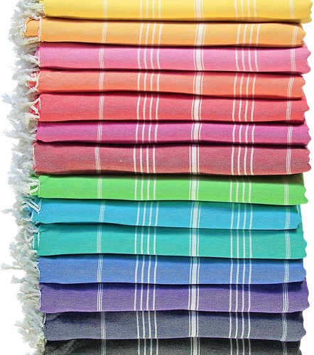 Beach Towels , Turkish Beach Towel 39 x 70 - Quick Dry Sand Free Lightweight