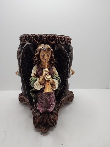 Noble excellence Golden Angel Pillar Candleholder - Picture 4 of 9