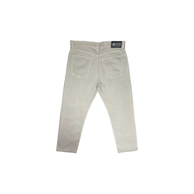 Vintage Dolce & Gabbana cremefarbene Herrenjeans 34w 29l Made in Italy J&ans