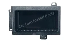 Black Aftermarket Radio Stereo Install Replacement Pocket Dash Kit Cubby Storage