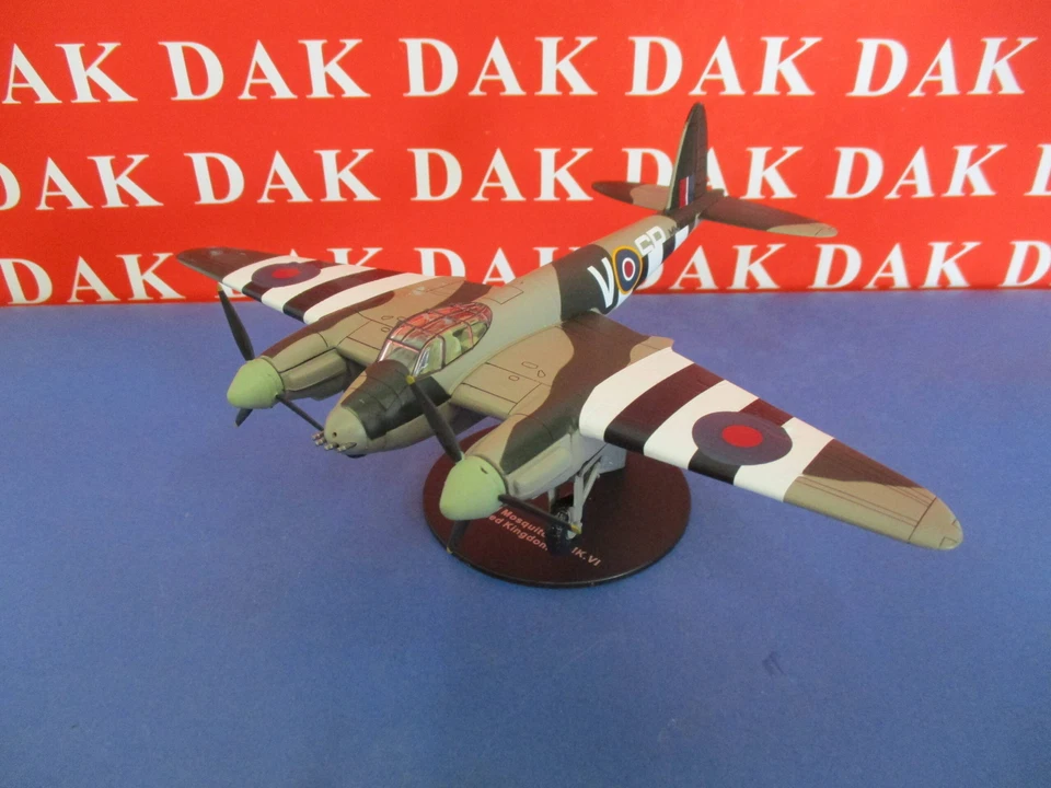 Die cast 1/72 Modellino Aereo De Havilland Mosquito Pippo FB MK VI D-Day - Immagine 2 di 4