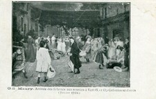 Arrival of the Girls at the Sources in GREEN School Colonies Painting by GS Maury