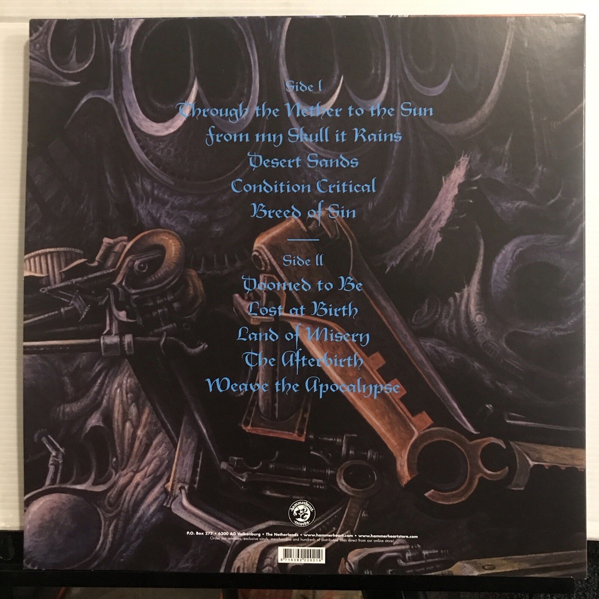 Invocator - Weave The Apocalypse LP 2022 Hammerheart – HHR 2022-02