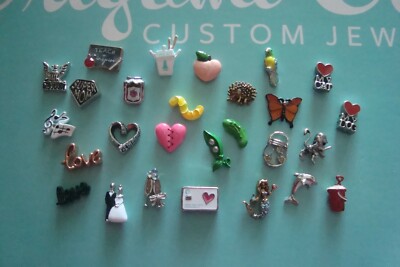 Origami Owl ''Your Choice'' of Charms for Lockets (some 2nd Editions) ''New'' C 22