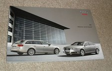 AUDI A6 Berlina e Avant Brochure 2006 2.0 2.7 3.0 TDI TFSI 2.4 3.2 Quattro S-Line