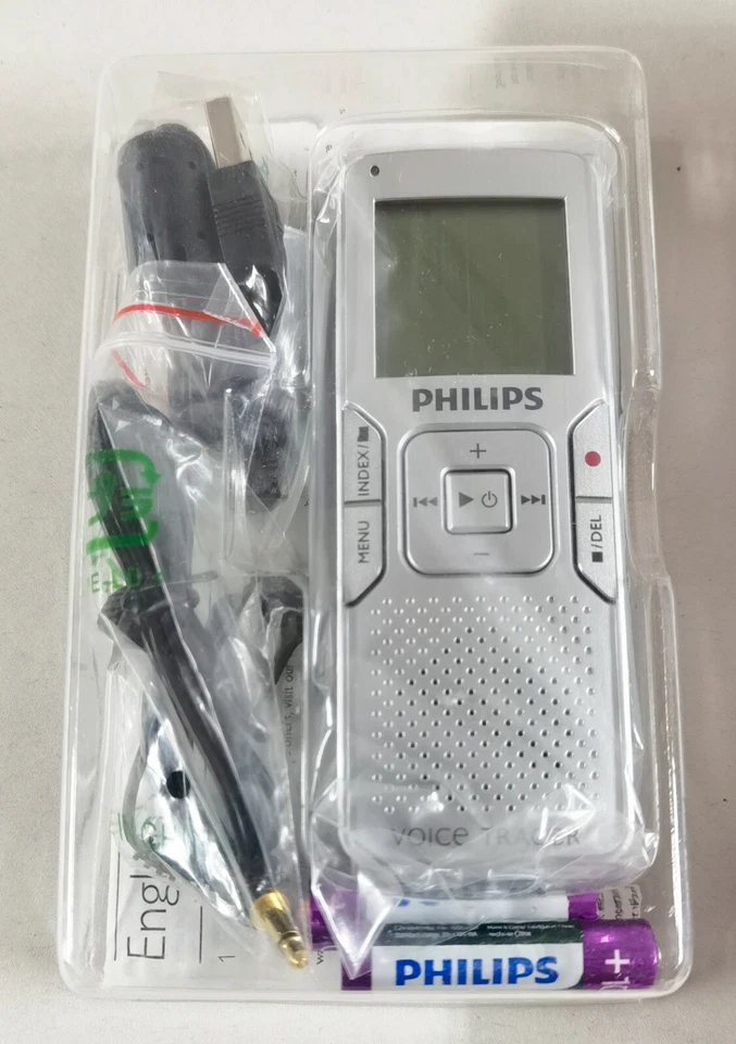 Philips Digital Voice Tracer Digital MP3 Recorder LFH0662/40  - Image 2 of 3