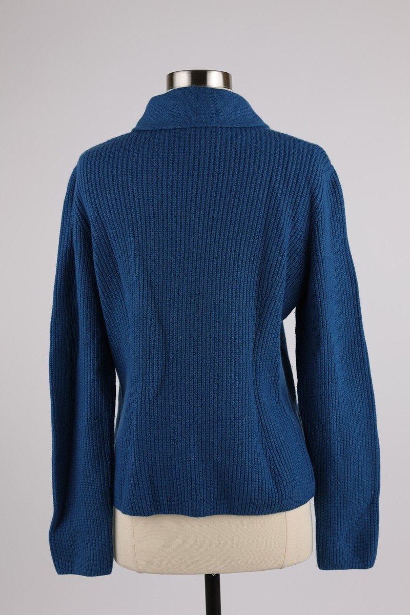 $3,850 Loro Piana Thick Knitted Baby Cashmere Cardigan SZ 48 / XL