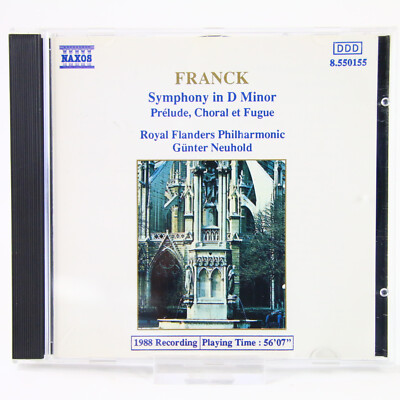 Music Musik Album CD Symphony In D Minor - Prélude, Choral Et Fugue Gut