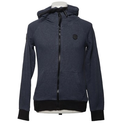 Naketano, Kapuzenpullover, Größe: M, Blau/Schwarz, Baumwolle/Polyester #Qmg