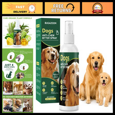 Bitter No Chew Spray for Dogs Puppies - Natural Deterrent for Furniture, Carpe