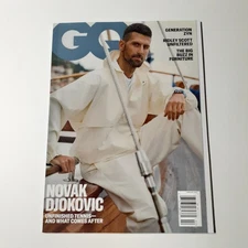 GQ Magazine February 2025 Novak Djokovic Ridley Scott Jaeger-LeCoultre