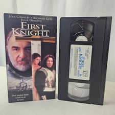First Knight VHS 1995 Arthurian Adventure Sean Connery Richard Gere Columbia
