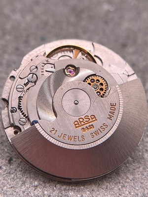 #1662 UHRWERK ARSA 2451 2472 ETA  AUTOMATIK MECHANISM MOVEMENT LÄUFT AN
