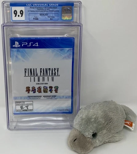 CGC Graded Final Fantasy I-VI Collection Anniversary, PS4 (1021576007, 9.9 A++)