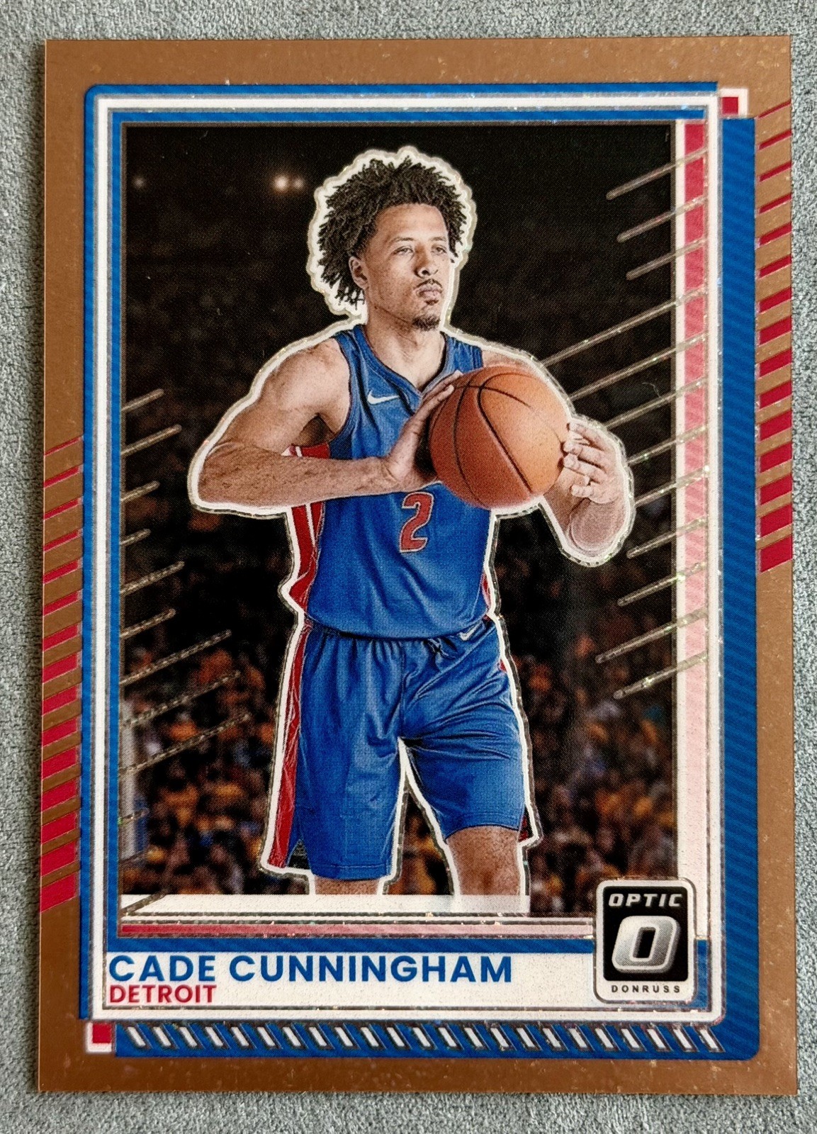 Cade Cunningham Panini 25-26 Donruss Optic Copper Glitter Pistons #108 Prizm /99