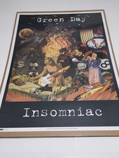 Green Day "Insomniac" England Import 1995 Band Poster 35x25 NOS SEALED READ