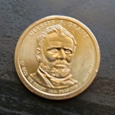 2011 Ulysses S. Grant Presidential $1 Coin Fine to Very Fine Uncertified