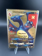 Charizard GX SV49/SV94 Destino Nascosto Shiny Vault Lamina Oro Pokémon Personalizzato Fan Art
