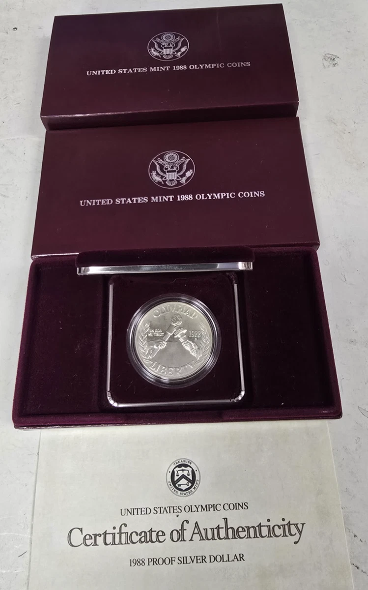 1988 Olympic Coins In Us Coin Proof Sets for sale | eBay