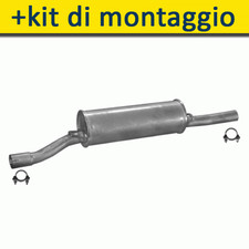 FIAT DUCATO 80-94 Silenziatore Marmitta Centrale+