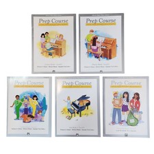 Alfred's Piano Prep Course Level F Young Beginner Lessons Song Books Set Lot 1