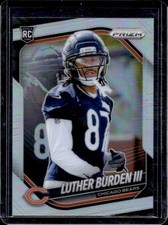 2025 Panini Prizm Luther Burden III RC Silver Rookie #331 Bears