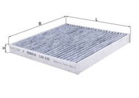 Mahle Innenraumfilter LAK 636 Aktivkohlefilter FüR CitroËN Peugeot Mitsubishi 3