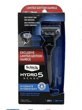 Schick Hydro 5 Sense Hydrate Razor Limited Edition Hande with Shock Absorb...