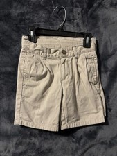 Boy  s Izod Khaki Shorts Size 4 Set Of 2 NEW