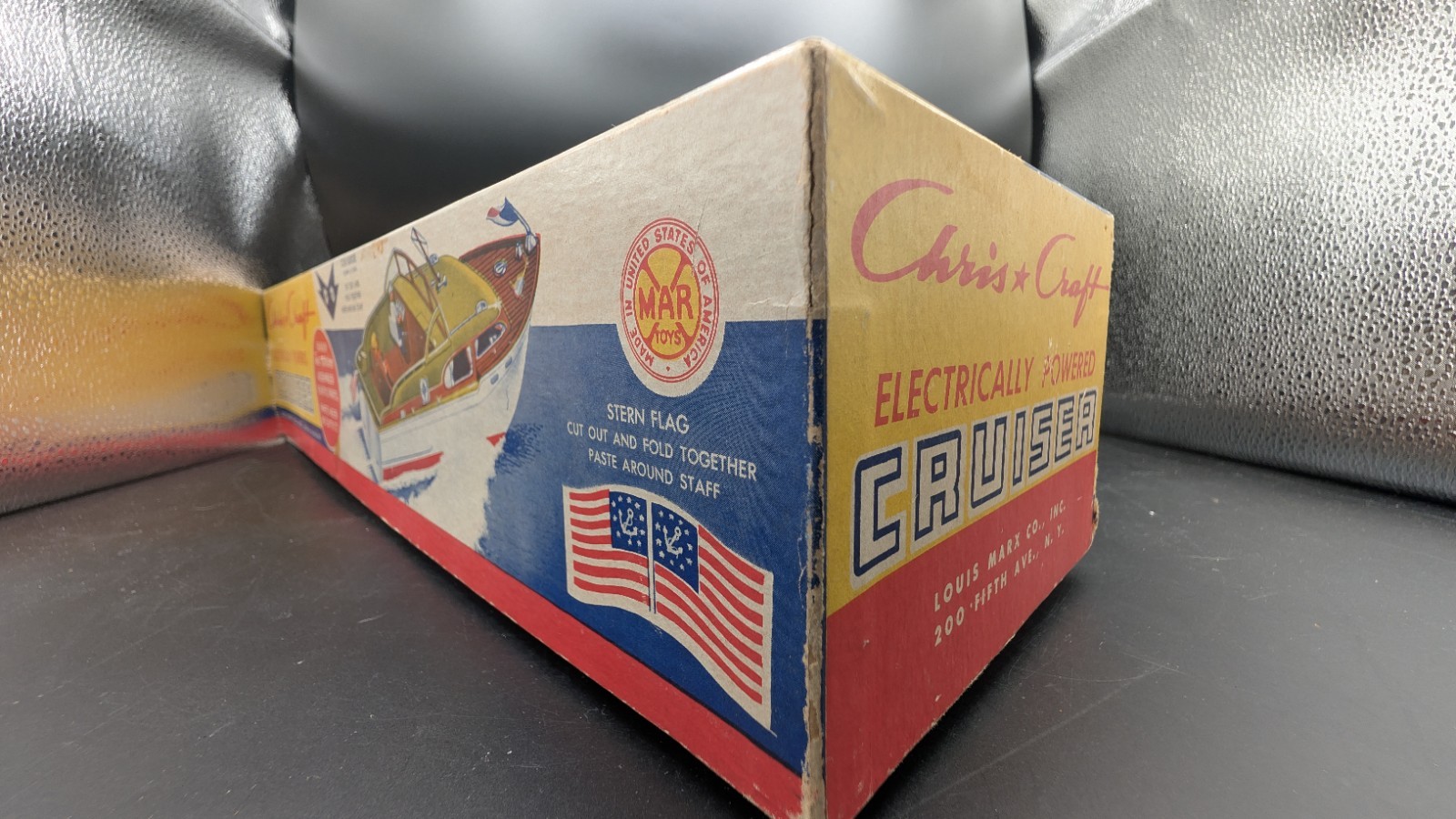 RARE Marx Chris Craft LUXURY EXPRESS CRUISER MODEL KIT In Box!