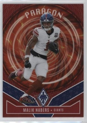 2025 Panini Phoenix Paragon Red 96/249 Malik Nabers #5 1bk5
