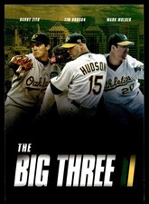 2021 Topps Archives Movie Poster Cards Mark Mulder/Tim Hudson/Barry Zito Oakland