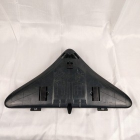 1989 Micro Machines Black Grey Stealth Bomber Carring Case w/ 19 Aircraft Toys
