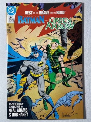 Batman & Green Arrow #1 DC Comics Neal Adams 1988 Mini-Series