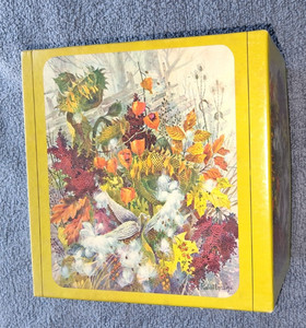 Autumn's Fire Puzzle Robert Laessig American Greetings Fitting Reminder Vintage