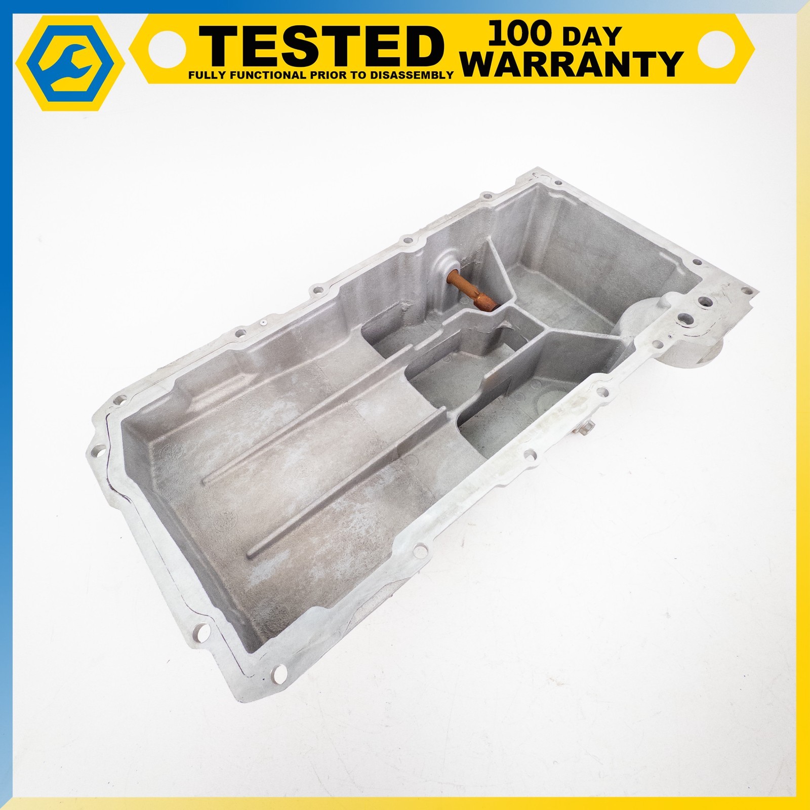 05-07 CHEVROLET CORVETTE C6 6.0L LS2 ENGINE MOTOR OIL PAN SUMP ASSEMBLY OEM