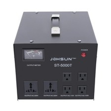 5000W Step Up Down Voltage Converter AC 110V/220V Heavy Duty Circuit Breaker