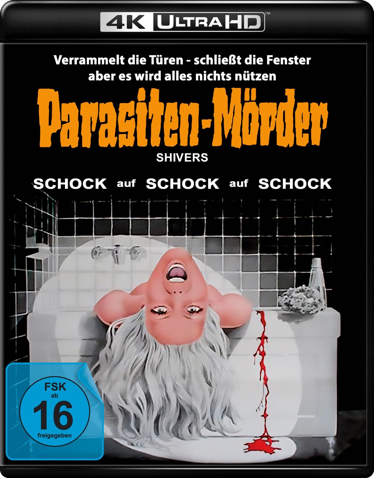 Parasiten-Mörder (Shivers) (4K Ultra HD) (+ Blu-ray) (4K UHD Blu-ray) Joe Silver