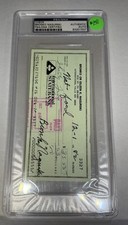 Bronko Nagurski Signed Check PSA/DNA