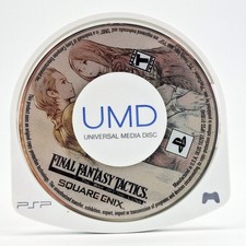 Final Fantasy Tactics War of the Lions PSP Disc ONLY Tested Working UMD Sony