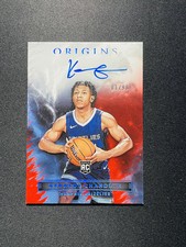 2022-23 Panini Origins Auto Kennedy Chandler RC #RA-KCH Red 1/99 Grizzlies XV44