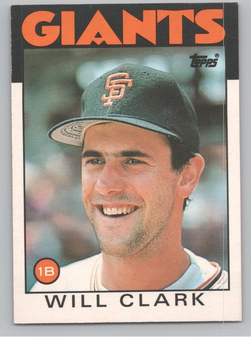 Will Clark - Pick Your Card - Various Years MLB  Giants / Angels / Rangers