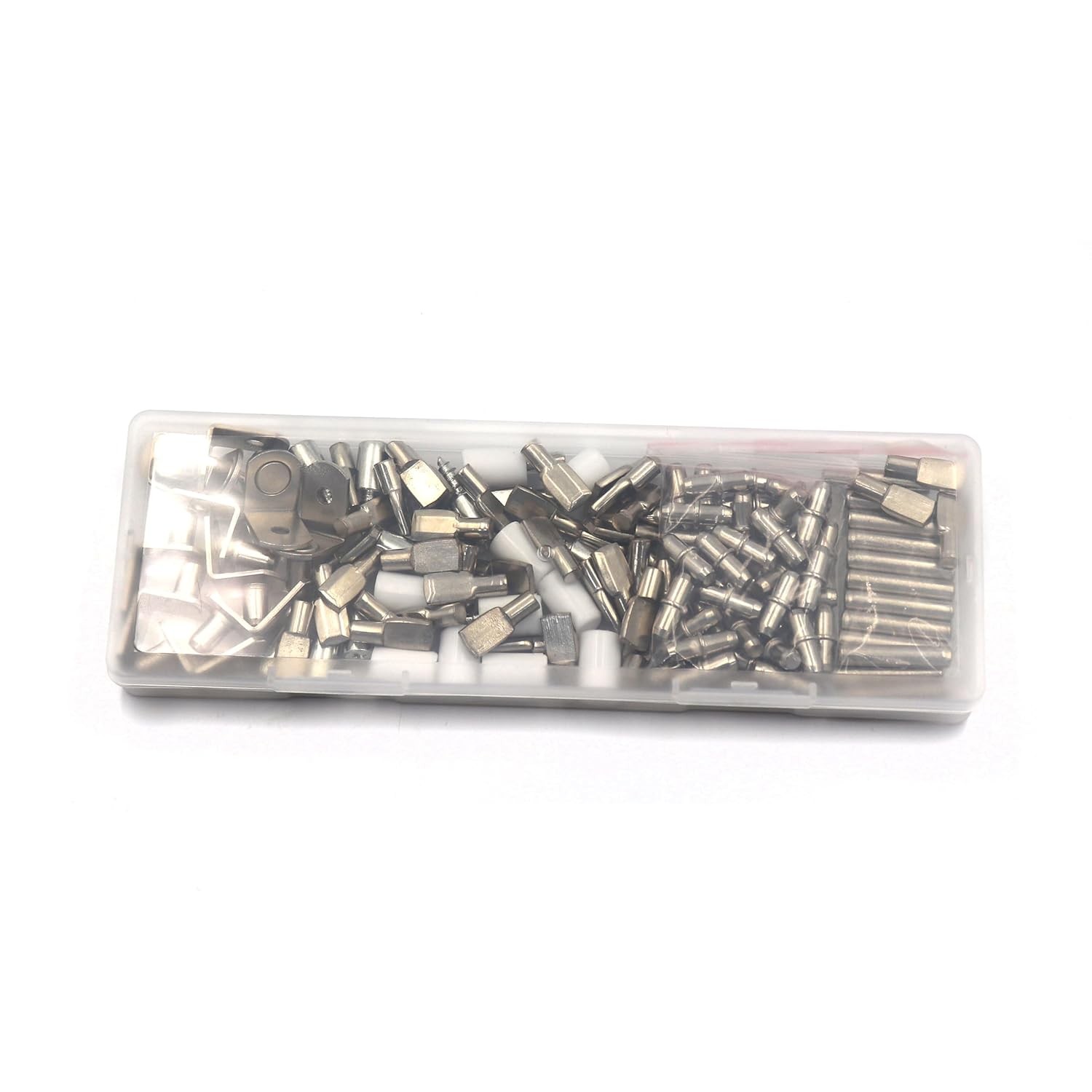 binifiMux 125Pcs Shelf Pins 4.5mm x 13mm, 5x16mm, 5x25mm, 6x16mm, 5x19mm 