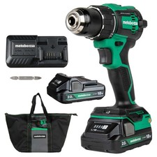 Metabo HPT DS18DEXM 18V MultiVolt Brushless 1/2" Cordless Drill Driver New