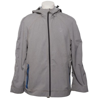 Angelo Litrico, Softshelljacke, Herren, Größe: L, Grau/Blau #0CM